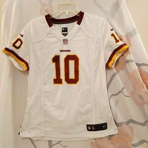 Nike Women’s White Washington Redskins #10 Football Jersey